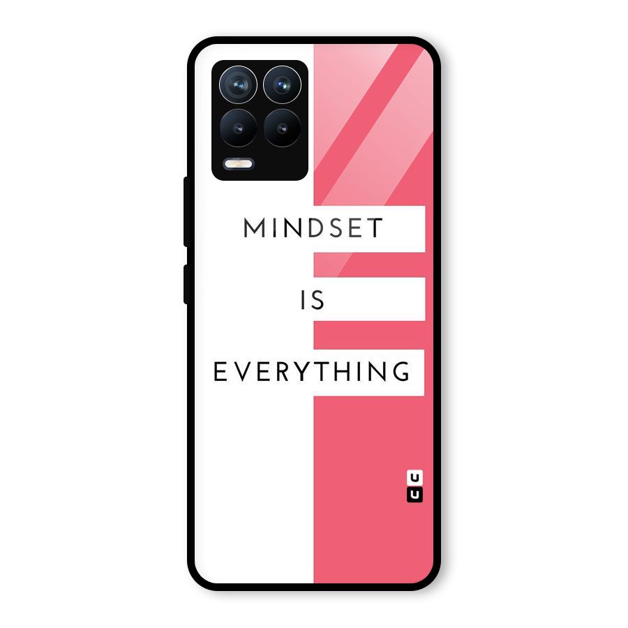 Mindset is Everything Glass Back Case for Realme 8 Pro