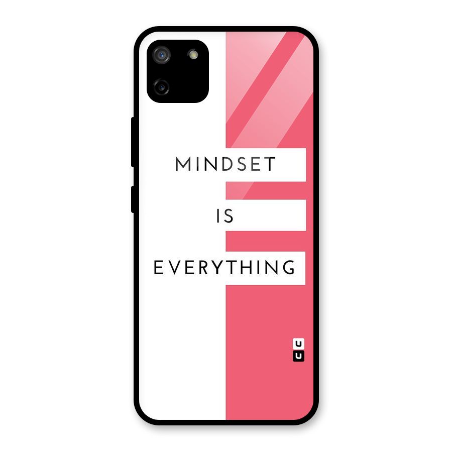 Mindset is Everything Glass Back Case for Realme C11