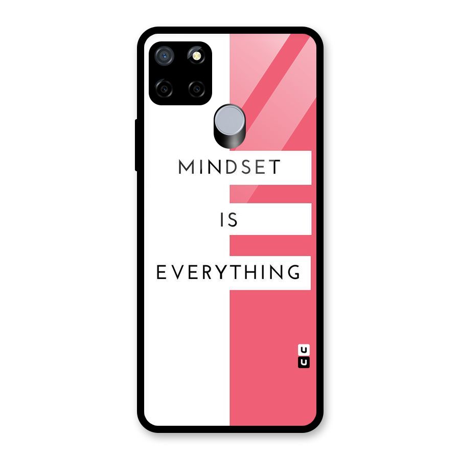Mindset is Everything Glass Back Case for Realme C12
