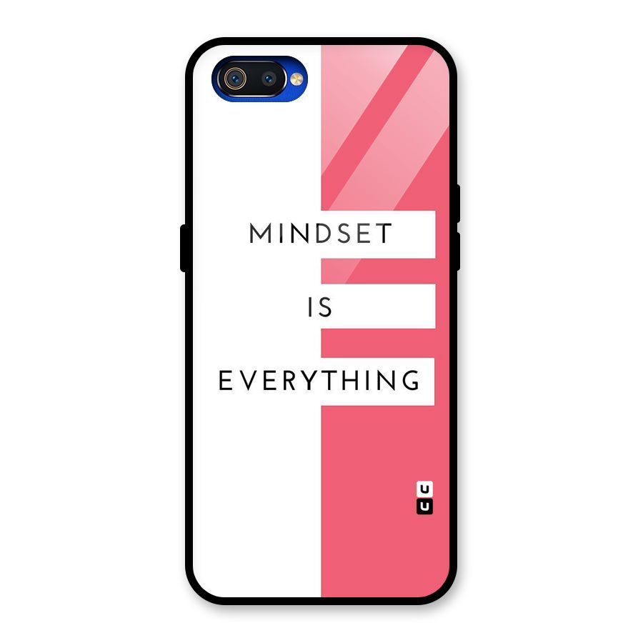 Mindset is Everything Glass Back Case for Realme C2