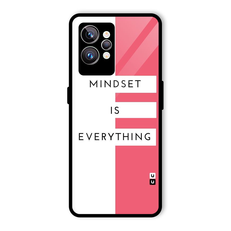Mindset is Everything Glass Back Case for Realme GT2 Pro