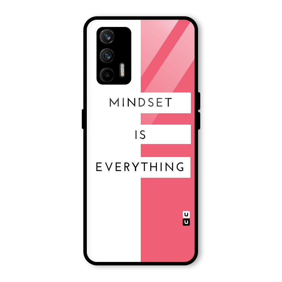 Mindset is Everything Glass Back Case for Realme X7 Max