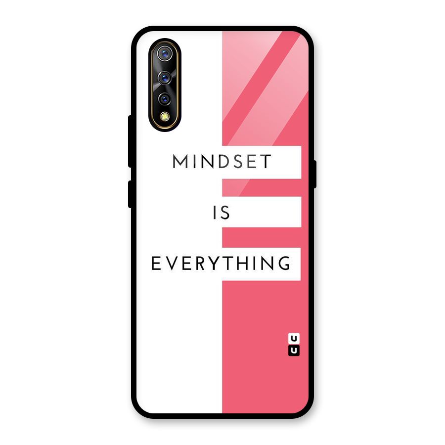 Mindset is Everything Glass Back Case for Vivo S1