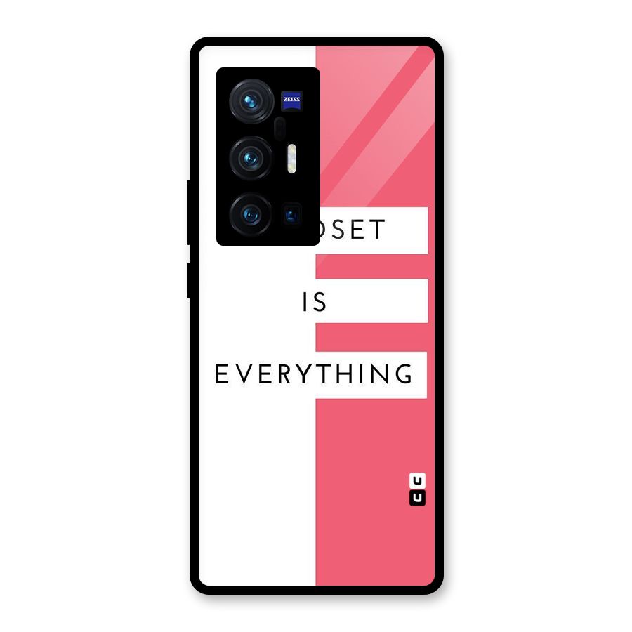 Mindset is Everything Glass Back Case for Vivo X70 Pro Plus