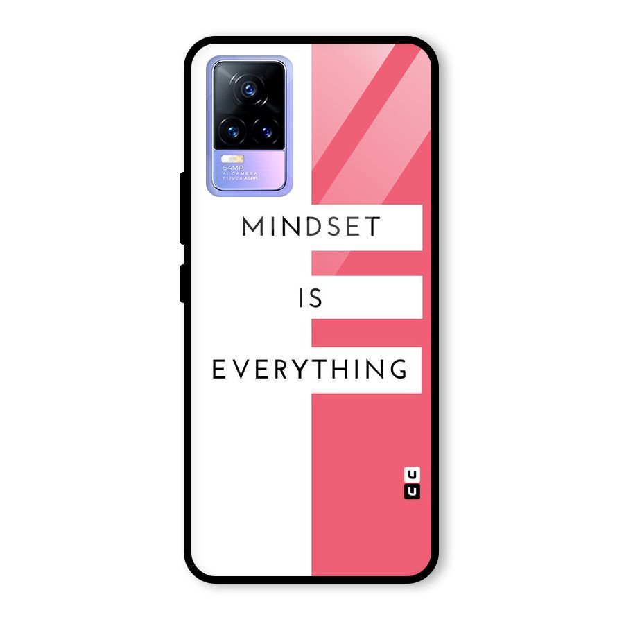 Mindset is Everything Glass Back Case for Vivo Y73