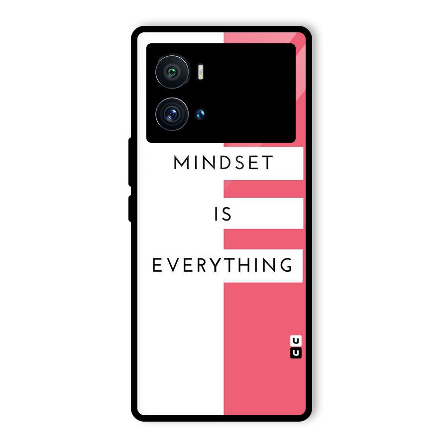 Mindset is Everything Glass Back Case for Vivo iQOO 9 Pro