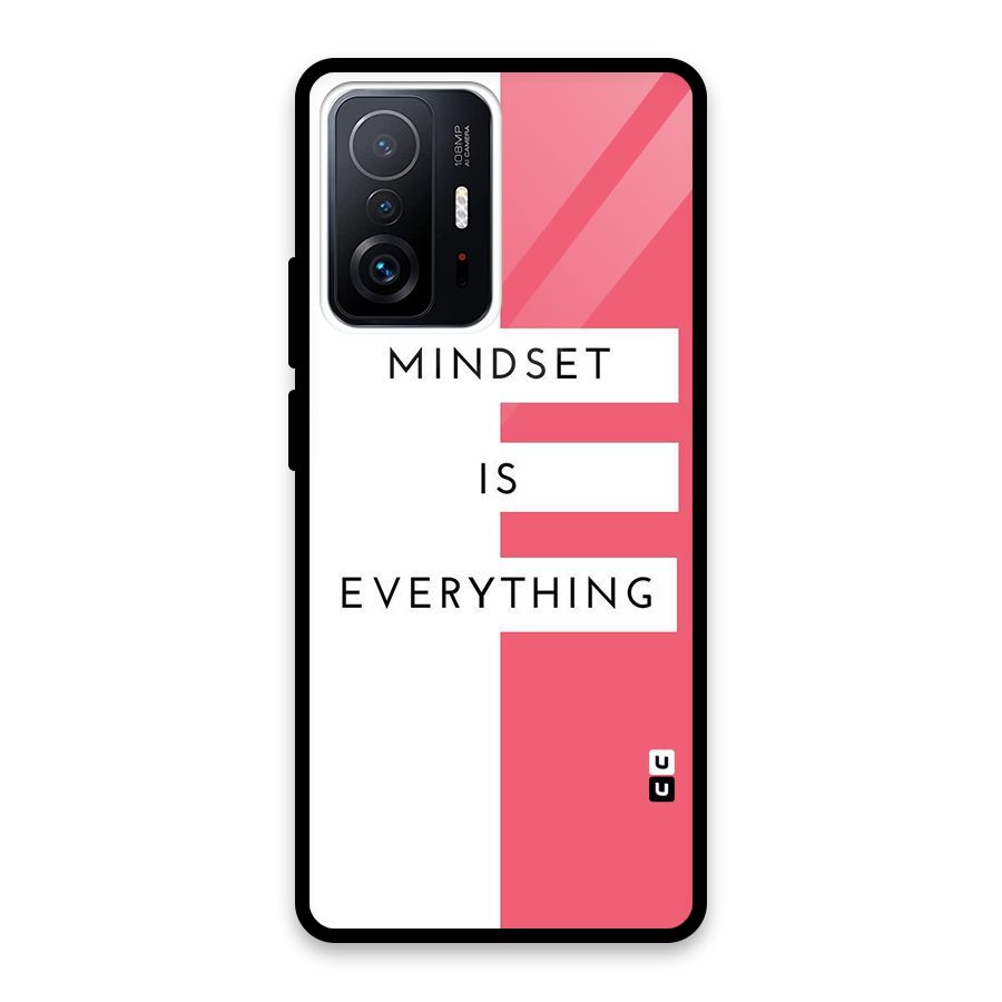 Mindset is Everything Glass Back Case for Xiaomi 11T Pro