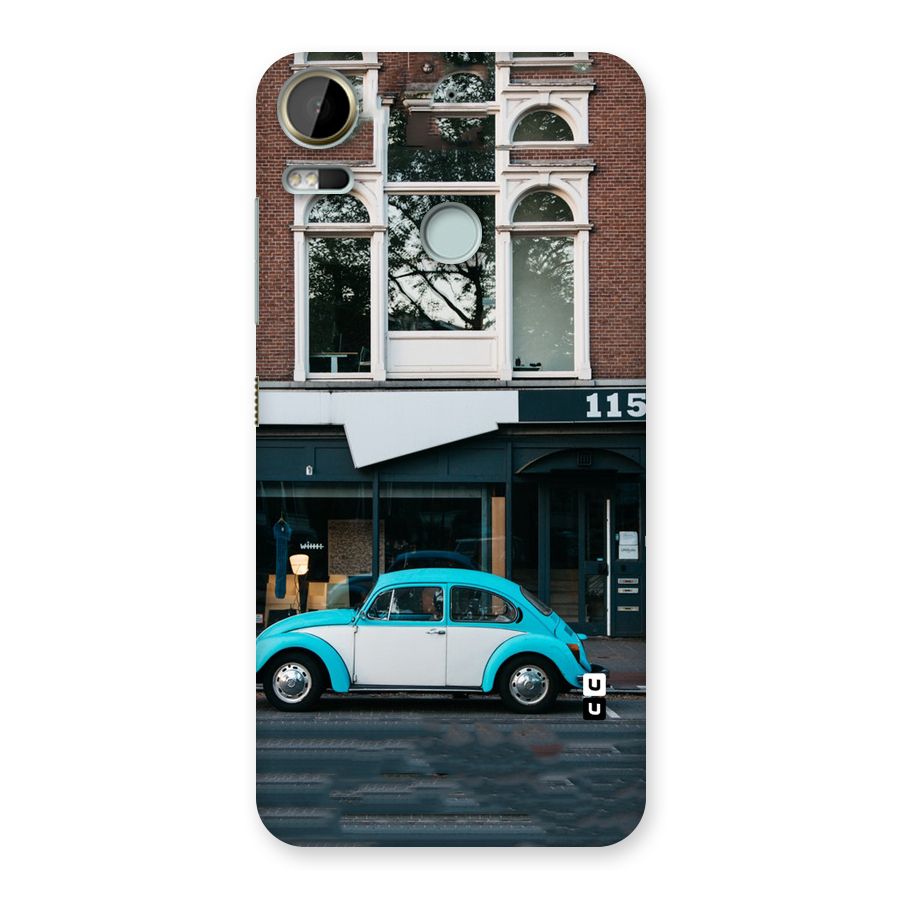 Mini Blue Car Back Case for Desire 10 Pro