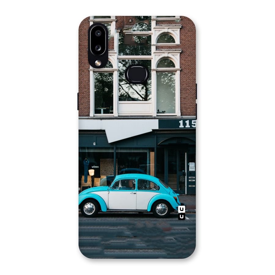Mini Blue Car Back Case for Galaxy A10s