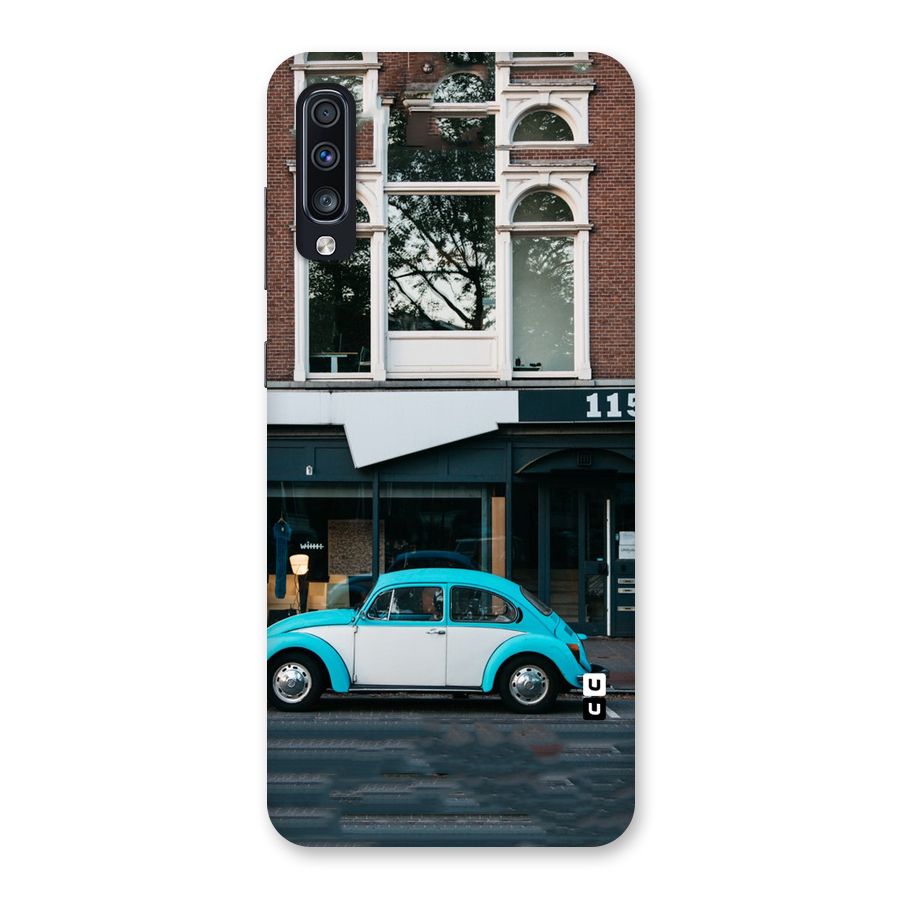 Mini Blue Car Back Case for Galaxy A70