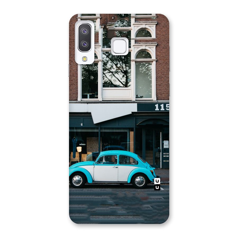 Mini Blue Car Back Case for Galaxy A8 Star
