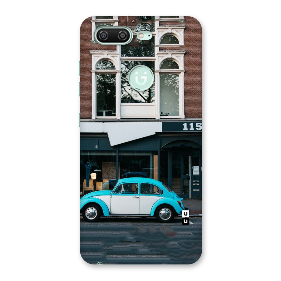 Mini Blue Car Back Case for Gionee S10