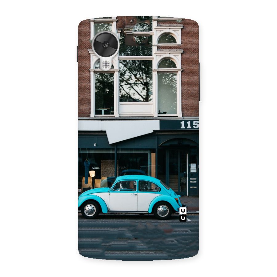 Mini Blue Car Back Case for Google Nexsus 5