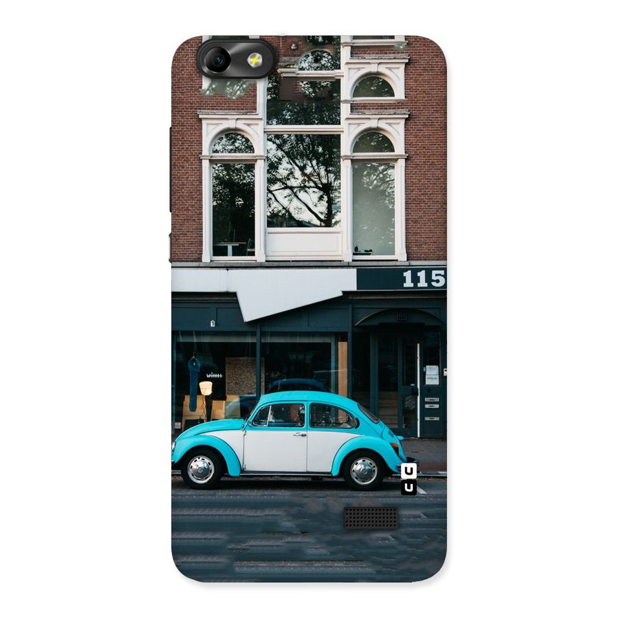 Mini Blue Car Back Case for Honor 4C