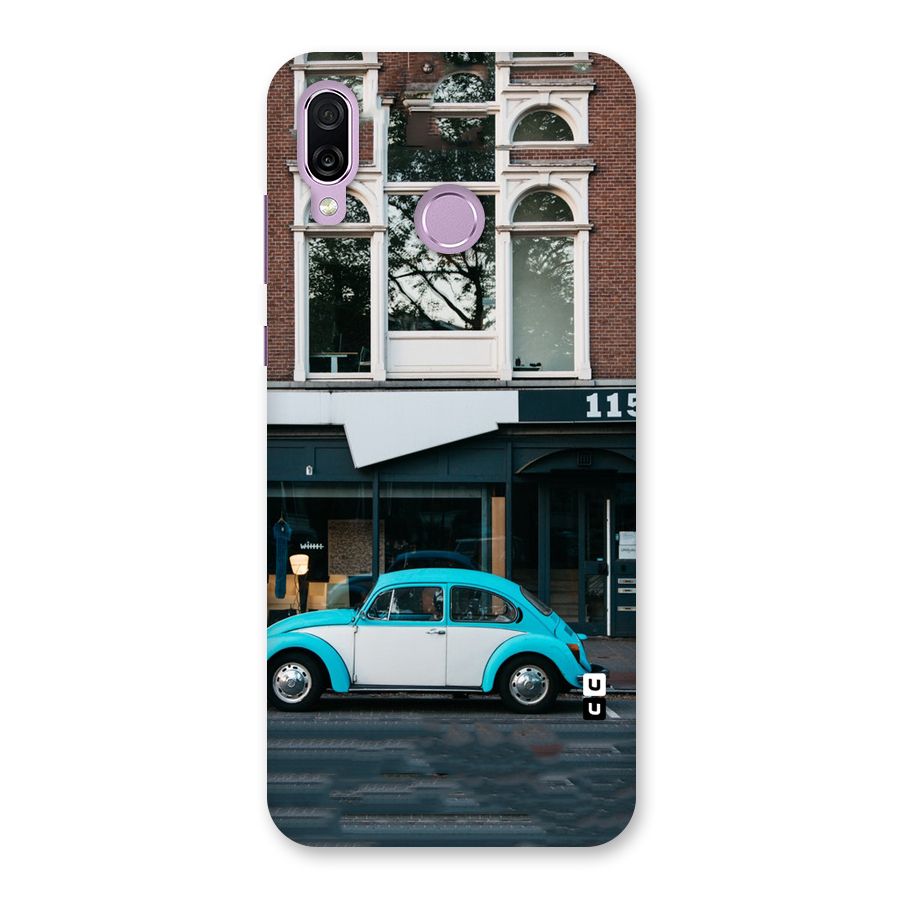 Mini Blue Car Back Case for Honor Play