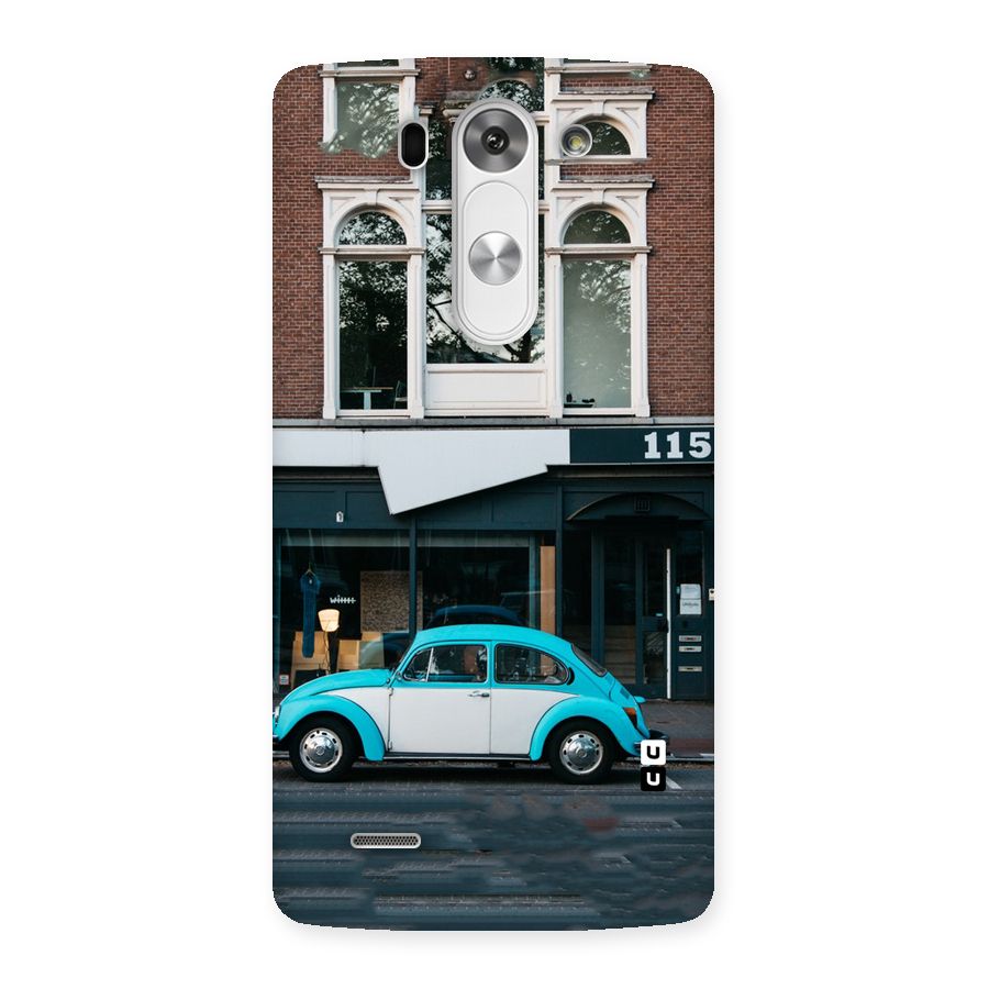 Mini Blue Car Back Case for LG G3 Beat