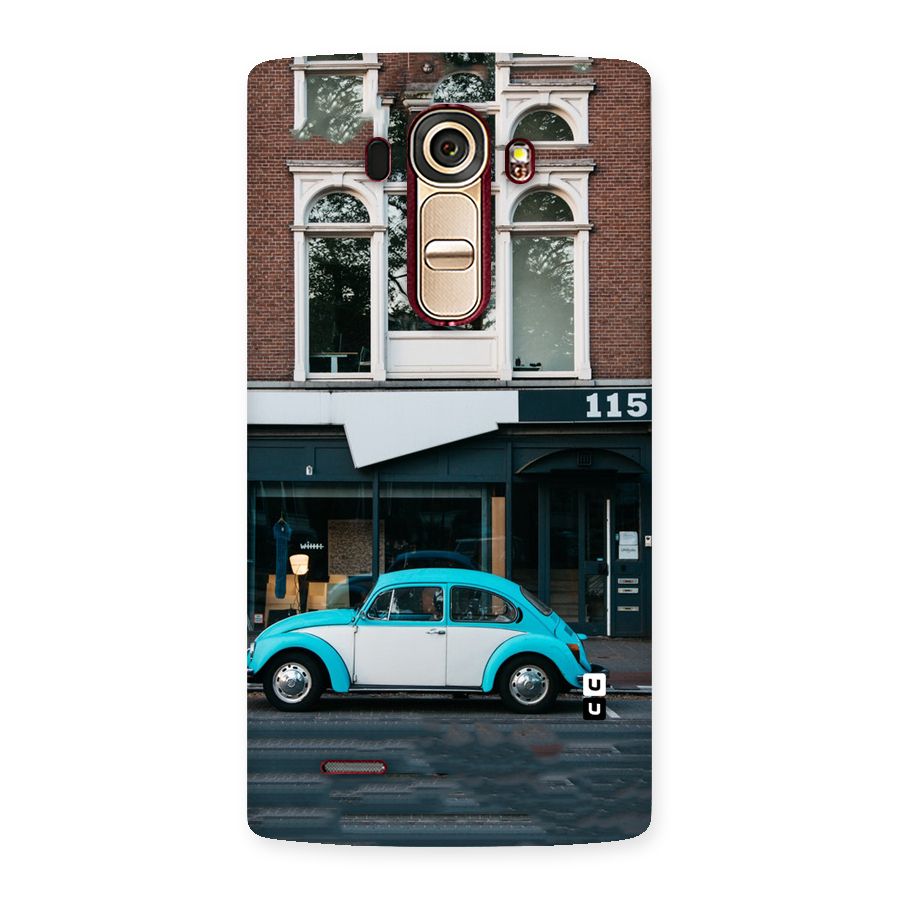 Mini Blue Car Back Case for LG G4