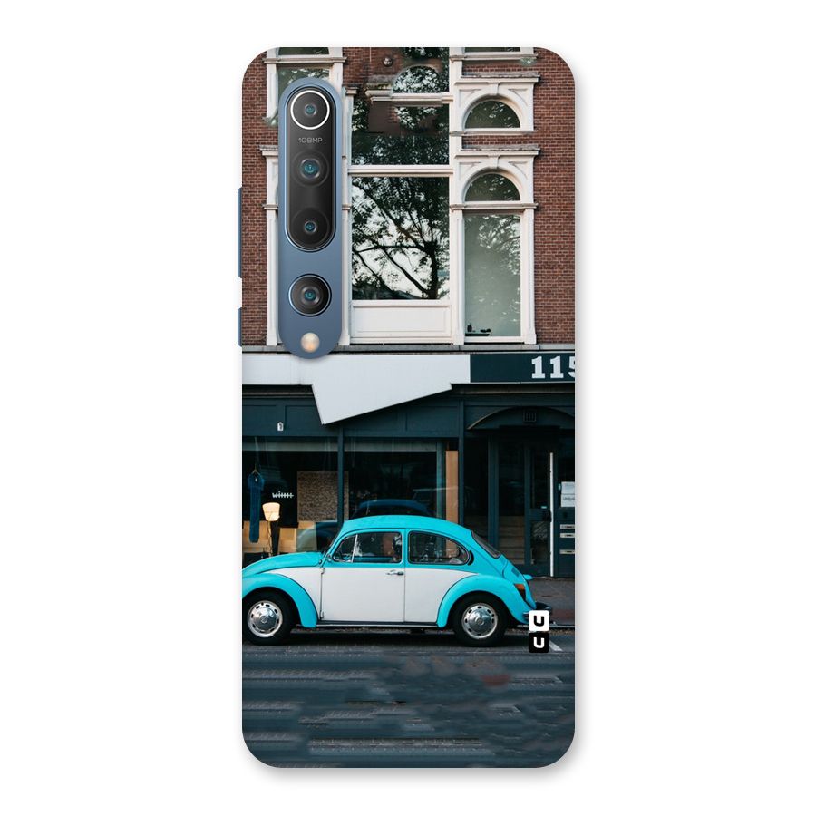 Mini Blue Car Back Case for Mi 10