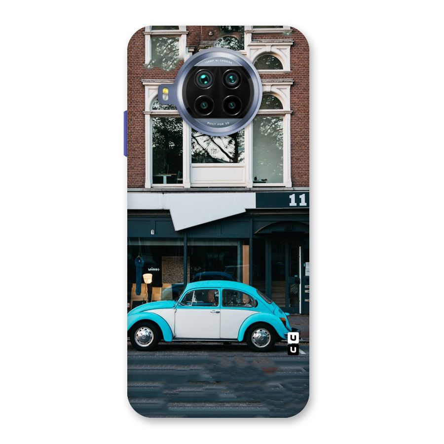 Mini Blue Car Back Case for Mi 10i