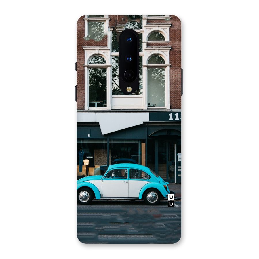 Mini Blue Car Back Case for OnePlus 8