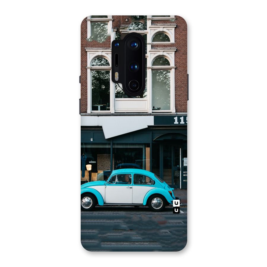 Mini Blue Car Back Case for OnePlus 8 Pro