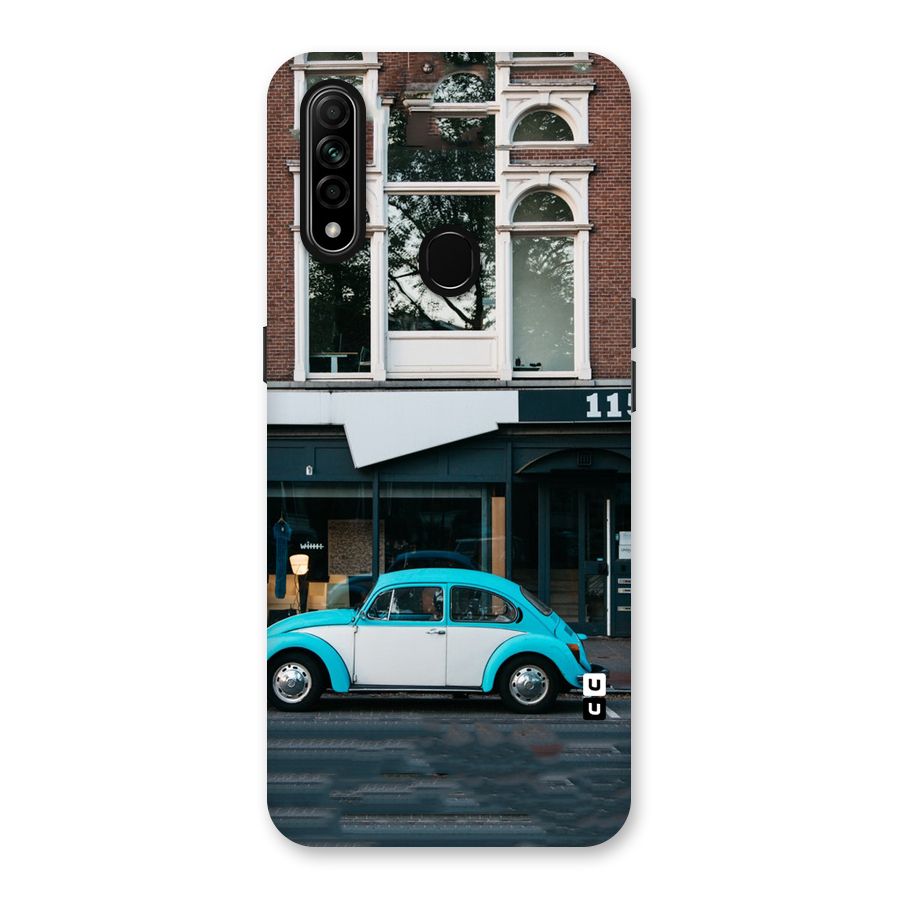 Mini Blue Car Back Case for Oppo A31