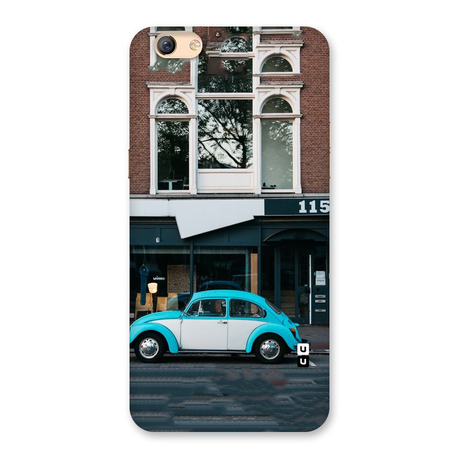 Mini Blue Car Back Case for Oppo F3 Plus