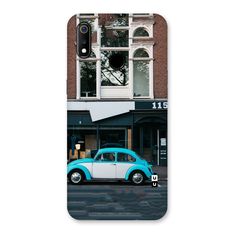 Mini Blue Car Back Case for Realme 3