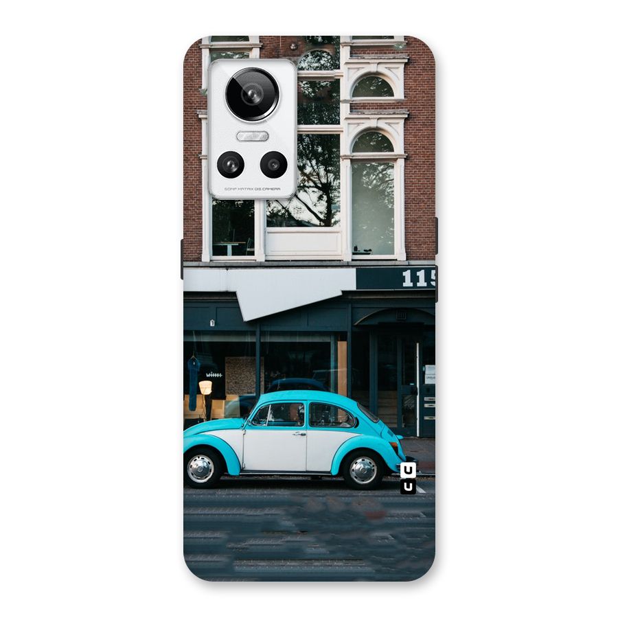 Mini Blue Car Back Case for Realme GT Neo 3