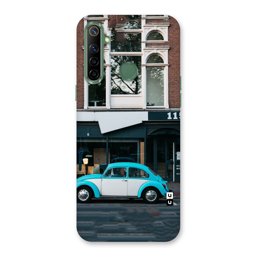 Mini Blue Car Back Case for Realme Narzo 10