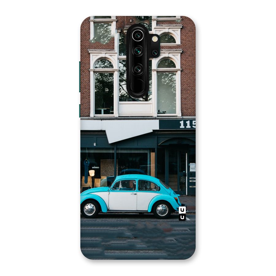Mini Blue Car Back Case for Redmi Note 8 Pro
