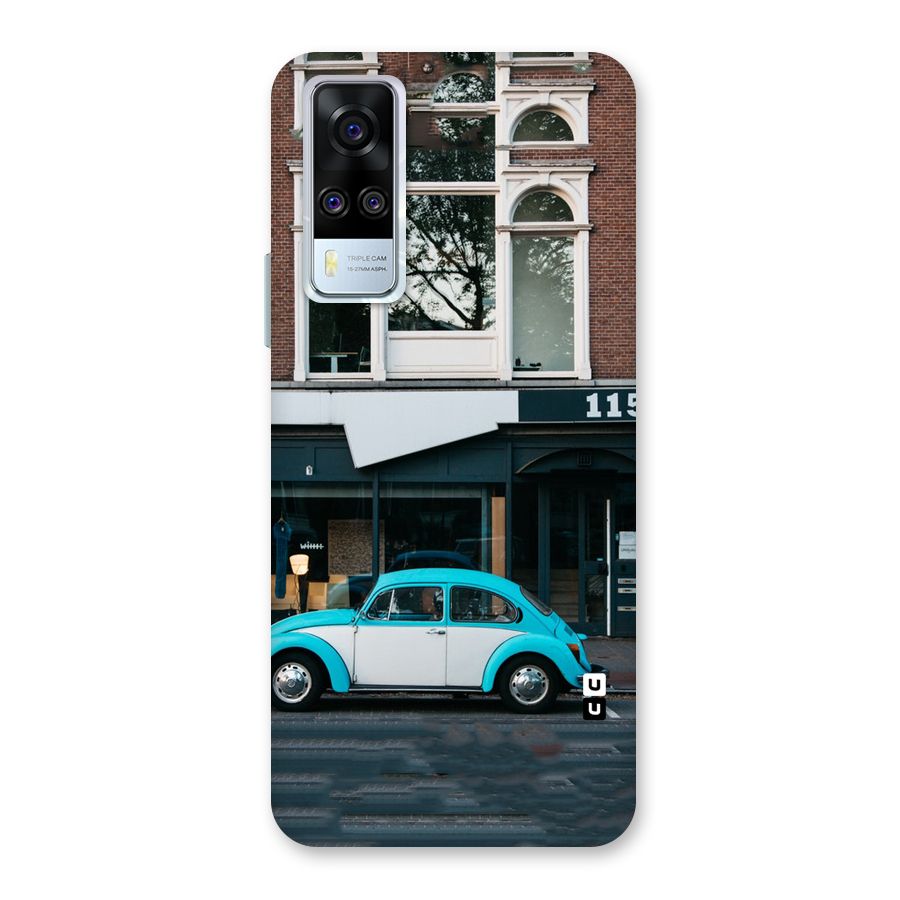 Mini Blue Car Back Case for Vivo Y31