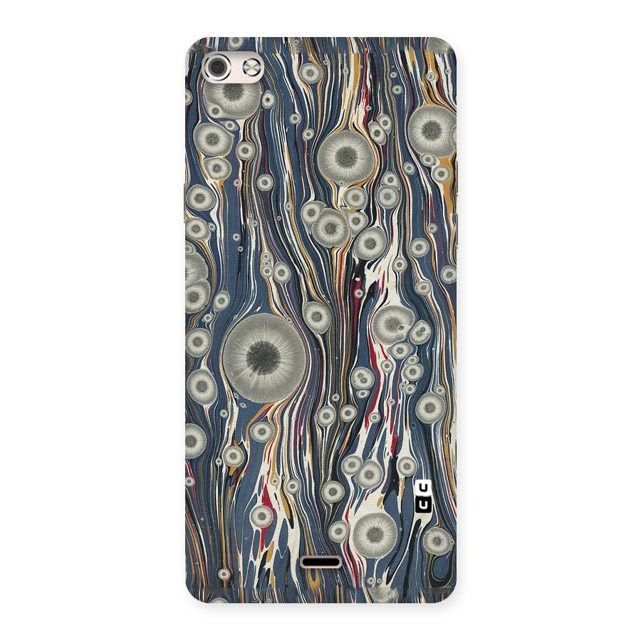 Mini Circles Back Case for Micromax Canvas Silver 5