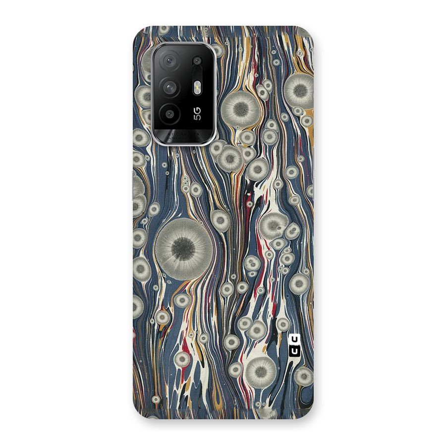 Mini Circles Back Case for Oppo F19 Pro Plus 5G