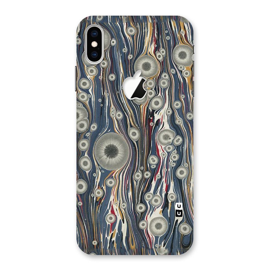 Mini Circles Back Case for iPhone XS Max Apple Cut