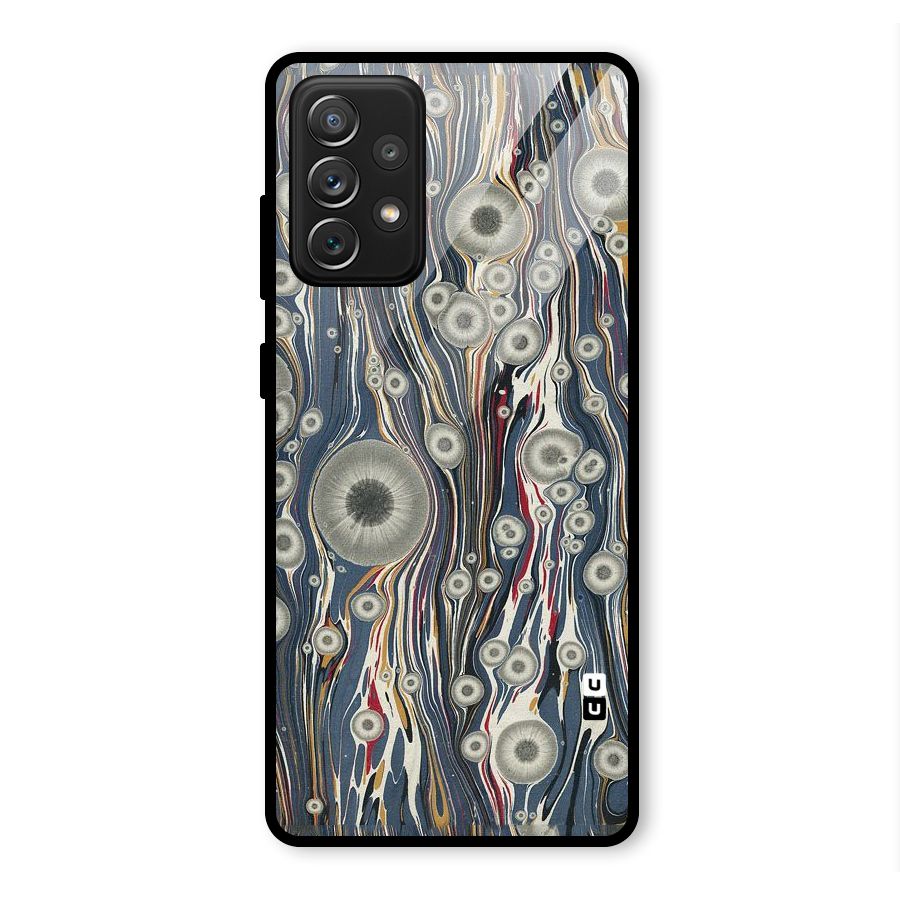 Mini Circles Glass Back Case for Galaxy A72
