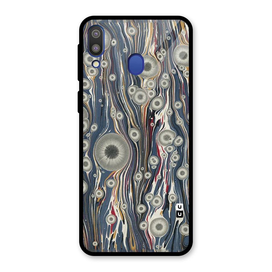 Mini Circles Glass Back Case for Galaxy M20