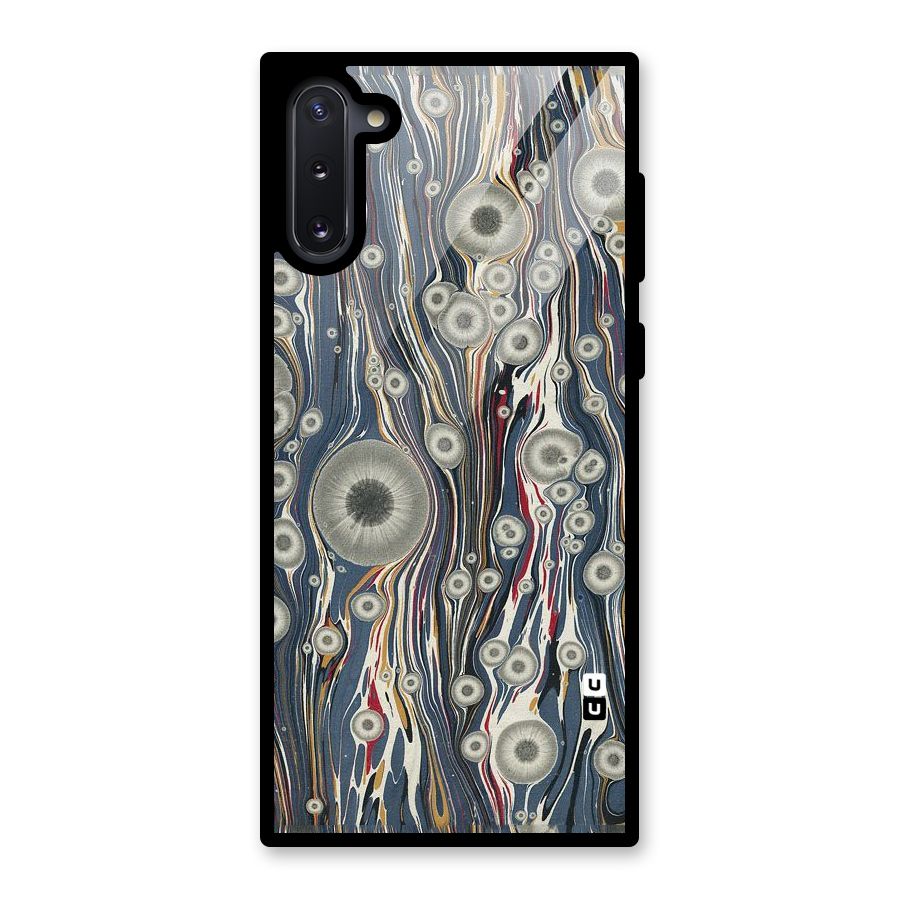 Mini Circles Glass Back Case for Galaxy Note 10