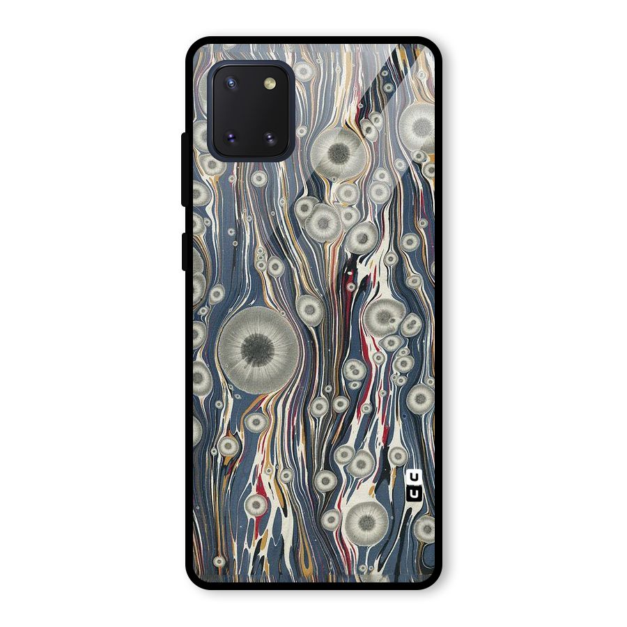 Mini Circles Glass Back Case for Galaxy Note 10 Lite