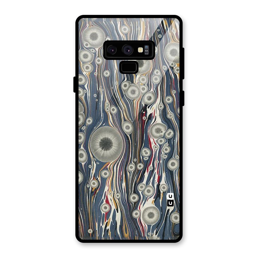 Mini Circles Glass Back Case for Galaxy Note 9