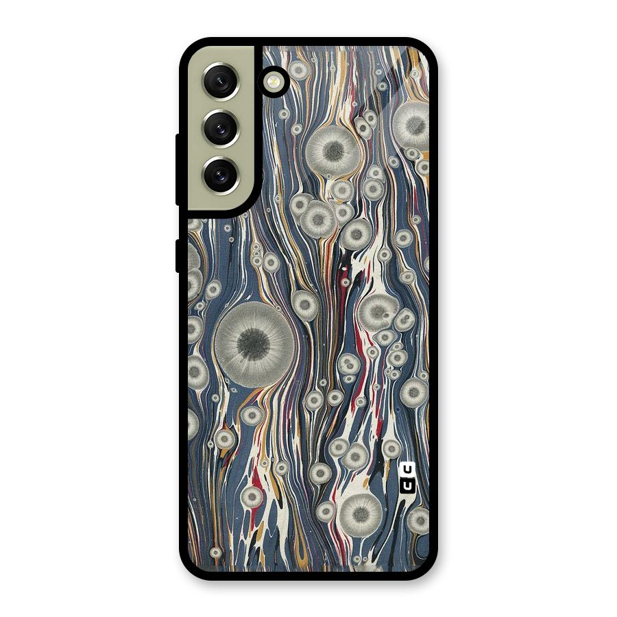 Mini Circles Glass Back Case for Galaxy S21 FE 5G