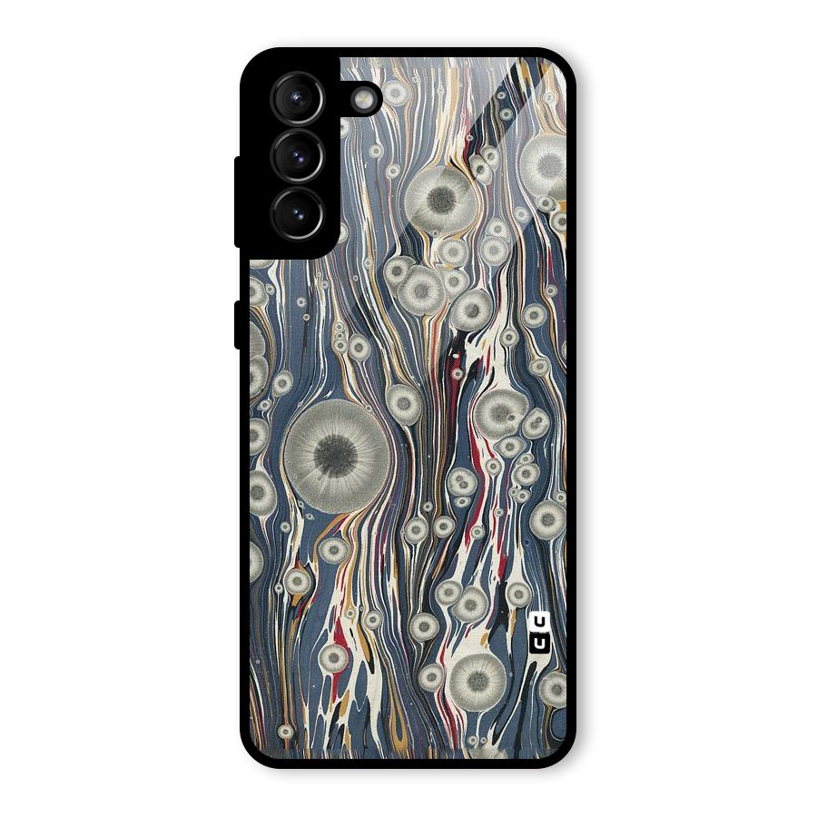 Mini Circles Glass Back Case for Galaxy S21 Plus