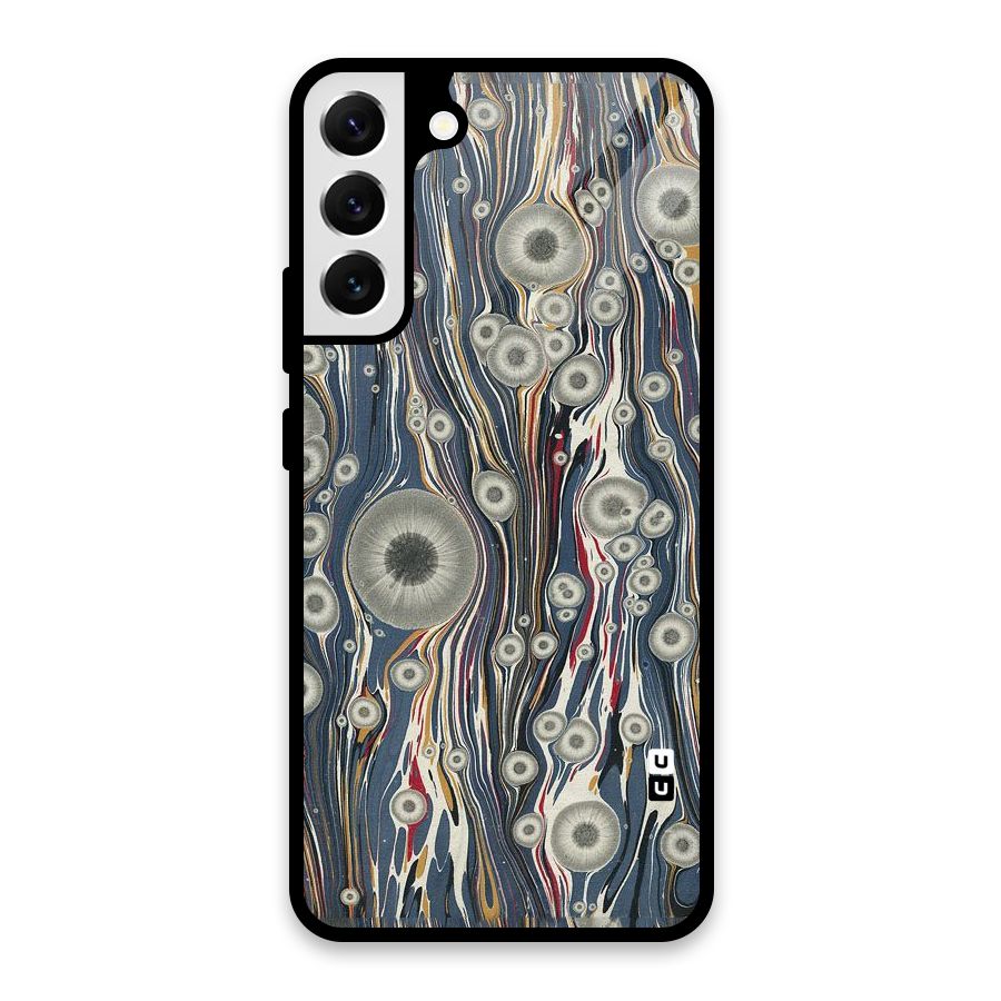 Mini Circles Glass Back Case for Galaxy S22 Plus 5G