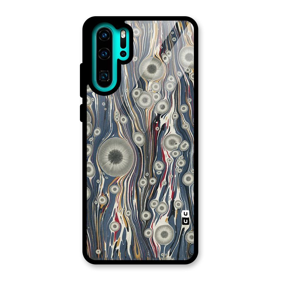 Mini Circles Glass Back Case for Huawei P30 Pro
