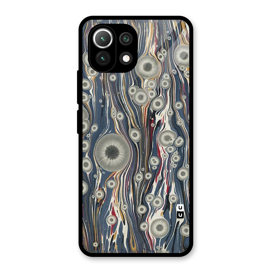 Mini Circles Glass Back Case for Mi 11 Lite