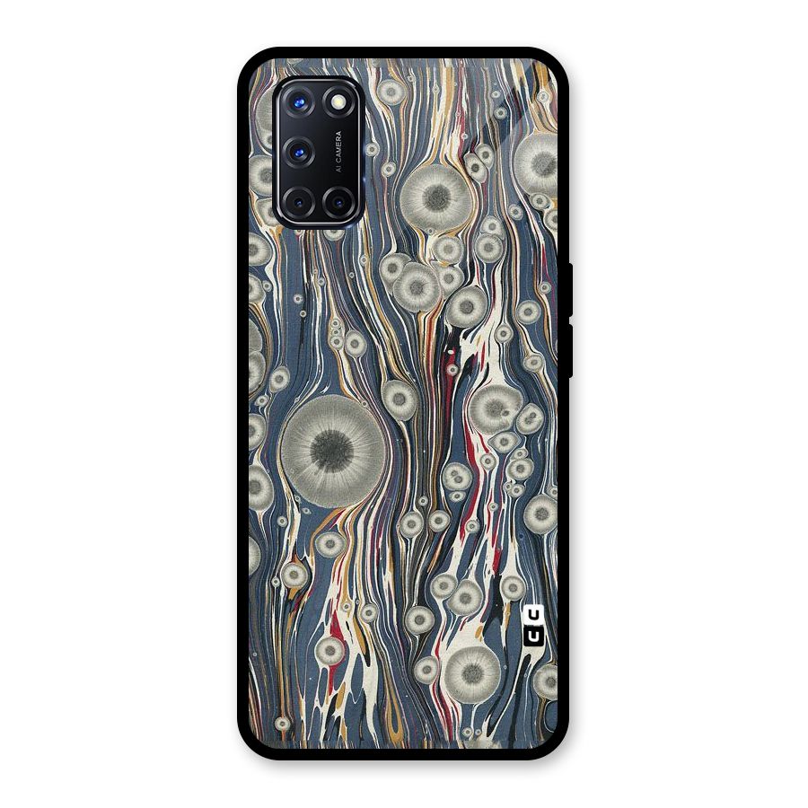 Mini Circles Glass Back Case for Oppo A52
