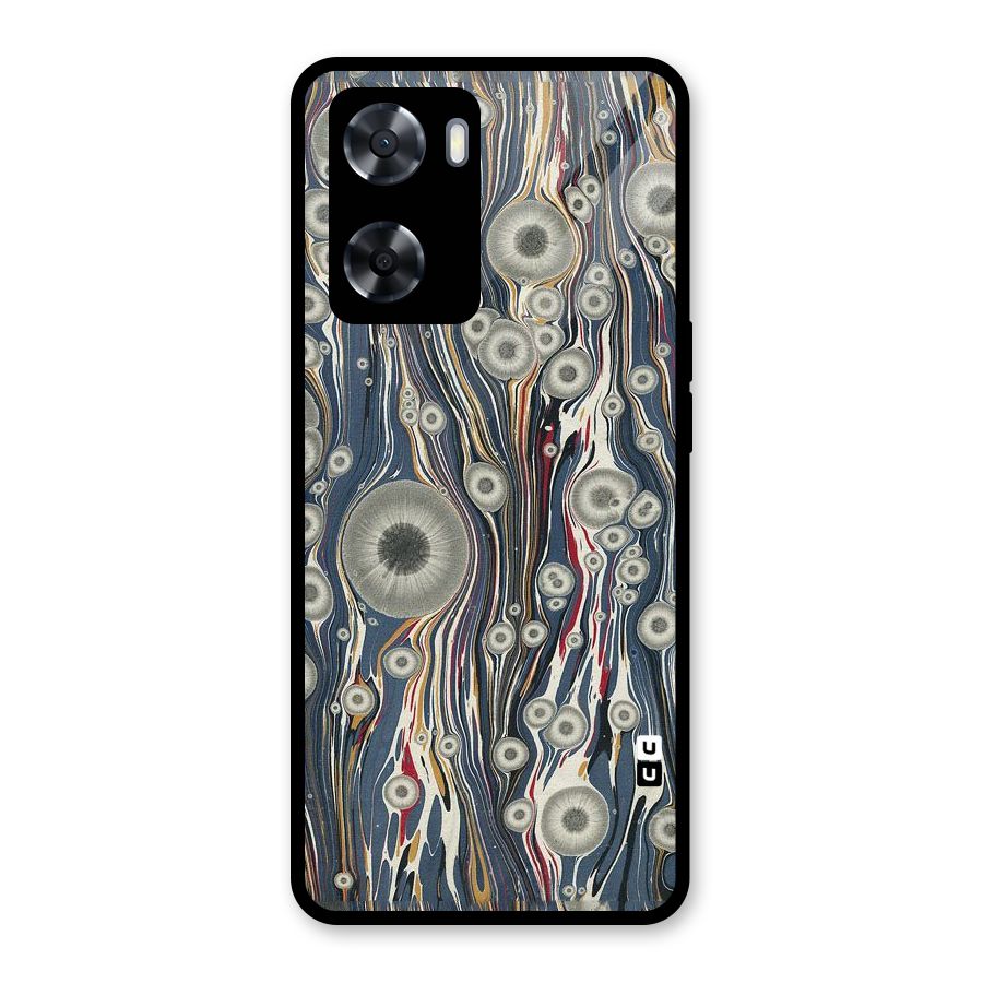 Mini Circles Glass Back Case for Oppo A57 2022