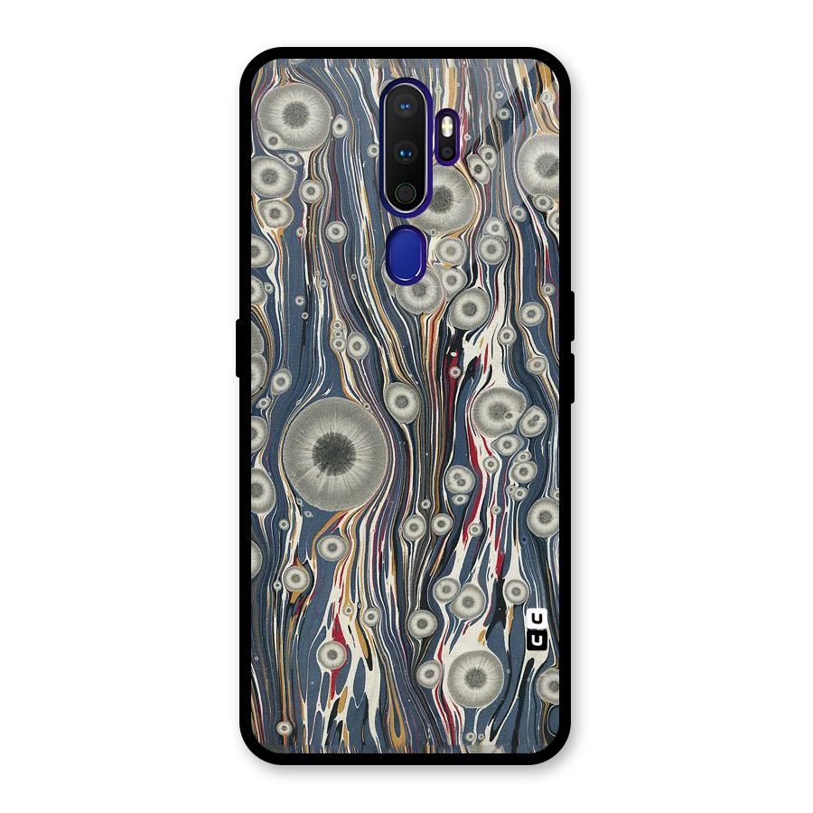 Mini Circles Glass Back Case for Oppo A9 (2020)