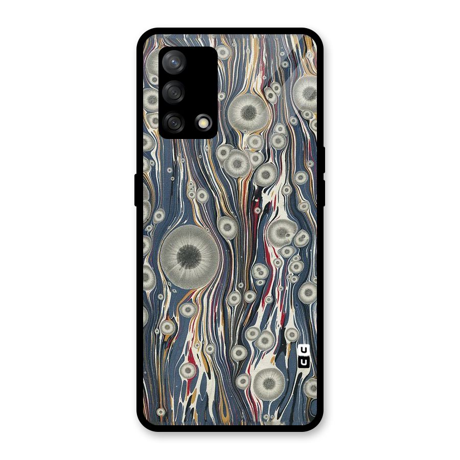 Mini Circles Glass Back Case for Oppo F19