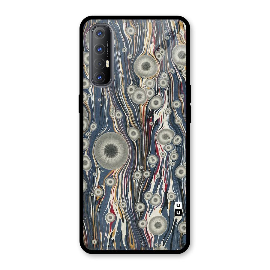Mini Circles Glass Back Case for Oppo Reno3 Pro